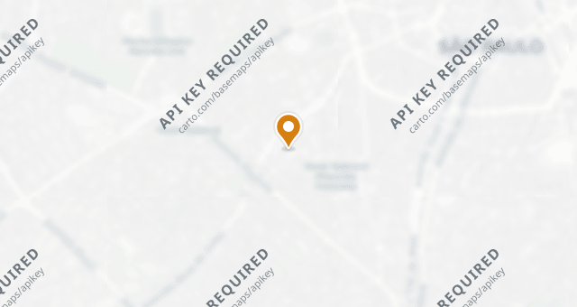Map showing Le Jardin