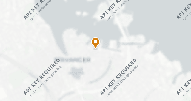 Map showing A. Idsøe grill & berkel