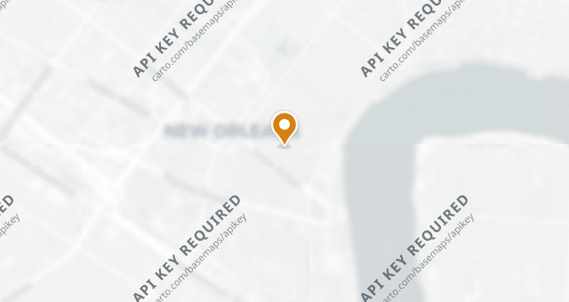 Map showing Mr. B's Bistro