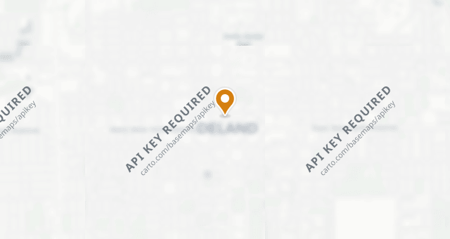 Map showing Cress Restaurant
