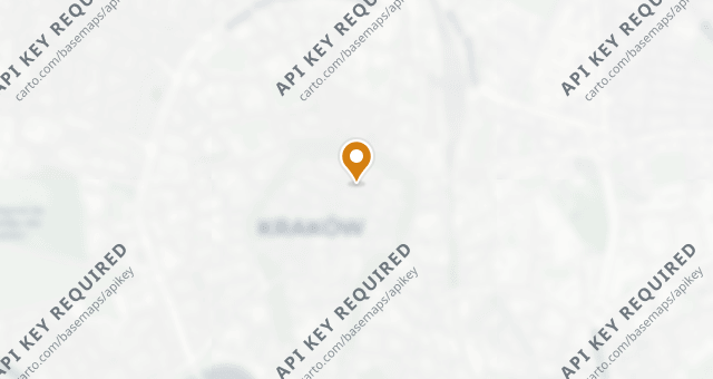 Map showing Pod Różą