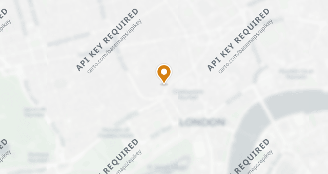 Map showing Simpson's in The Strand