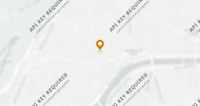 Map showing Chez Martine