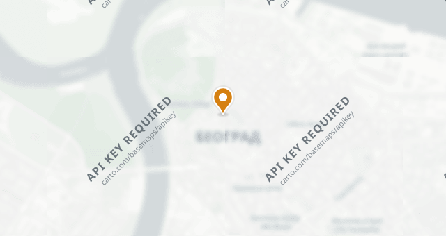 Map showing THE SQUARE