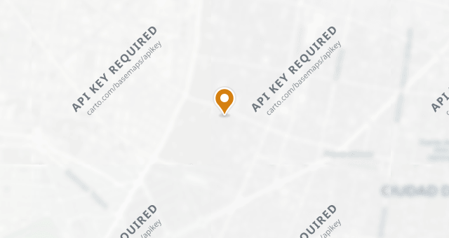 Map showing Taqueria El Paisa