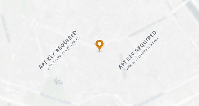 Map showing Chez Mamane