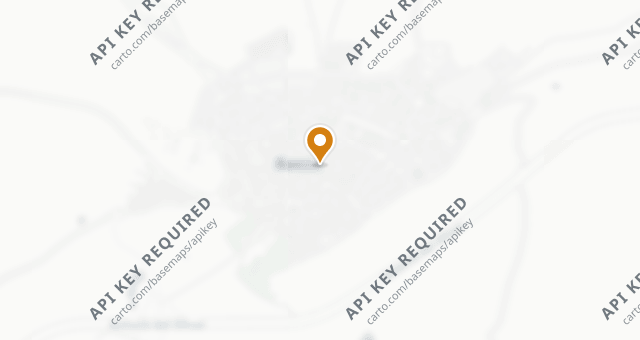 Map showing Vandelvira