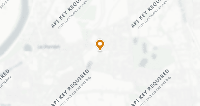 Map showing Auberge de Cassagne & Spa