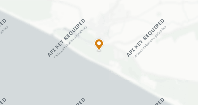 Map showing Seaside Boarding House