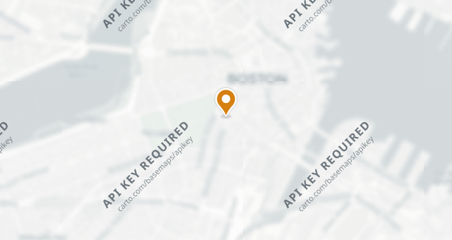 Map showing Boston Chops