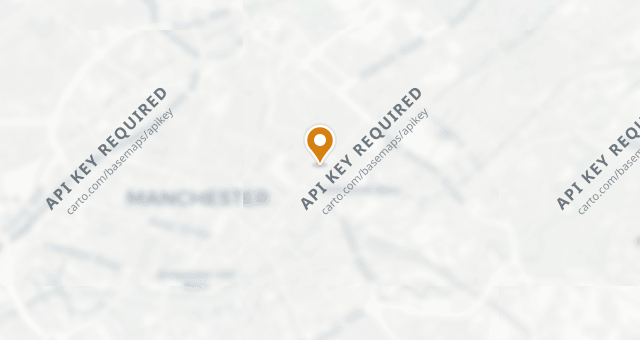 Map showing Bundobust Manchester Piccadilly