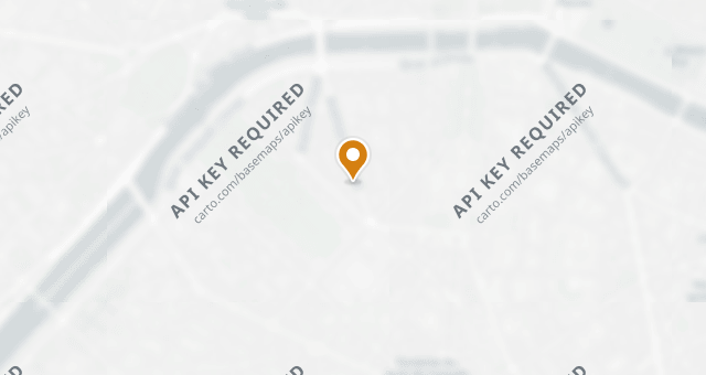 Map showing Via del Campo