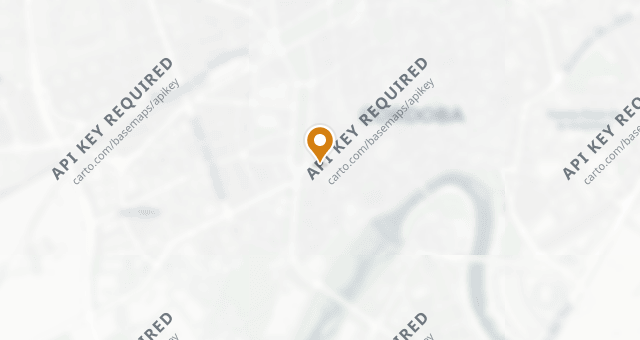 Map showing Casa Rubio