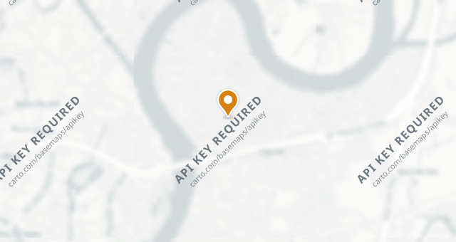 Map showing La Villa