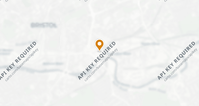 Map showing Hart’s Bakery