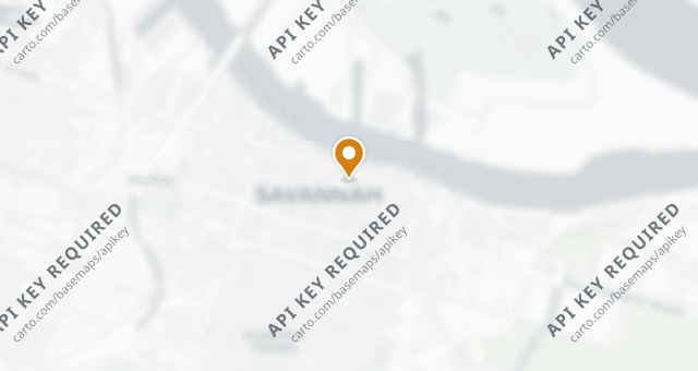 Map showing The Olde Pink House Restaurant