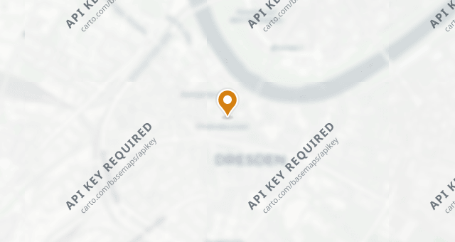 Map showing Restaurant Das Palais
