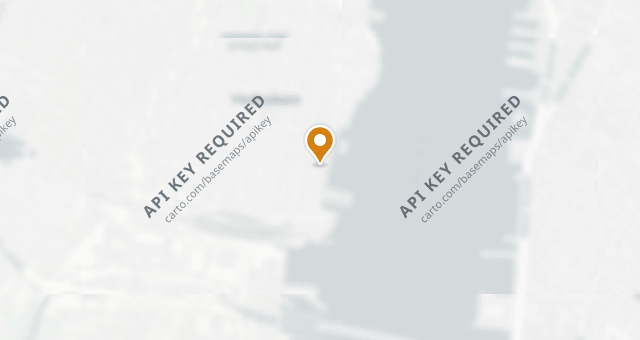 Map showing Del Frisco's Grille
