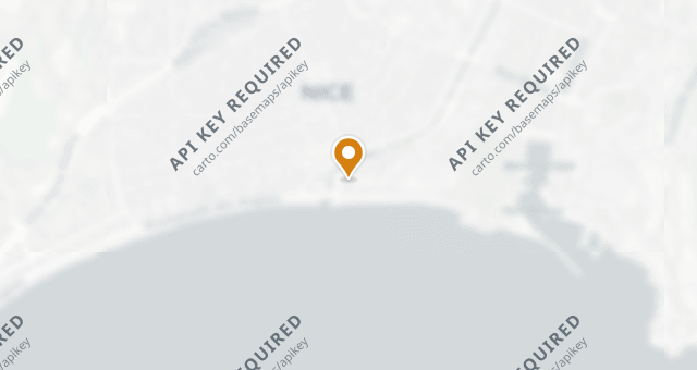 Map showing Beau-Rivage Hotel