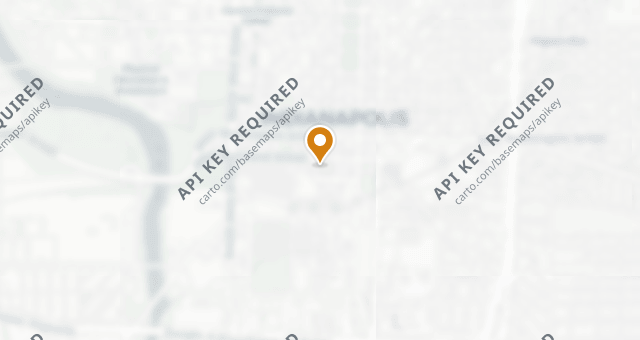 Map showing St. Elmo Steak House