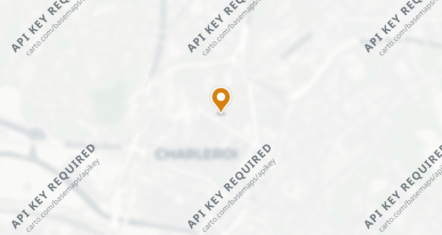 Map showing Chez Duche