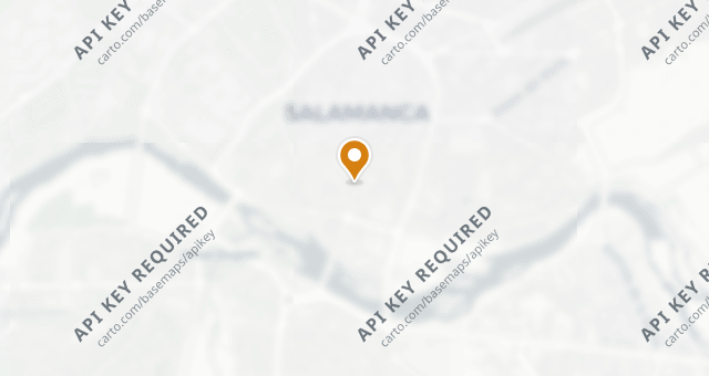 Map showing En la Parra