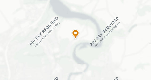 Map showing Auberge Aux 4 Vents