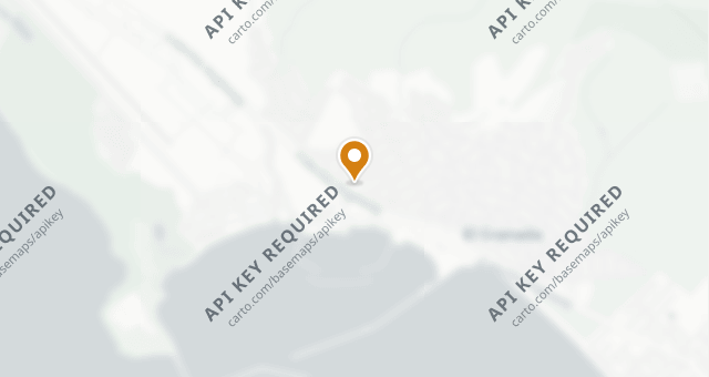 Map showing Breakwater Barbecue