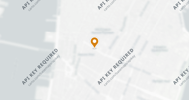 Map showing The Corner Store