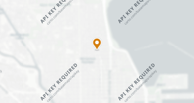 Map showing Hugo's Frog Bar & Fish House