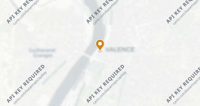 Map showing Le Bac à Traille