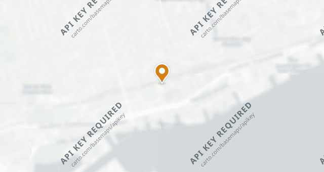 Map showing 360 the Restaurant at the CN Tower