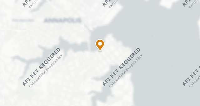 Map showing Lewnes' Steakhouse