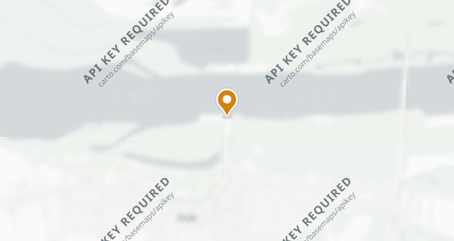 Map showing Hotel Dunav