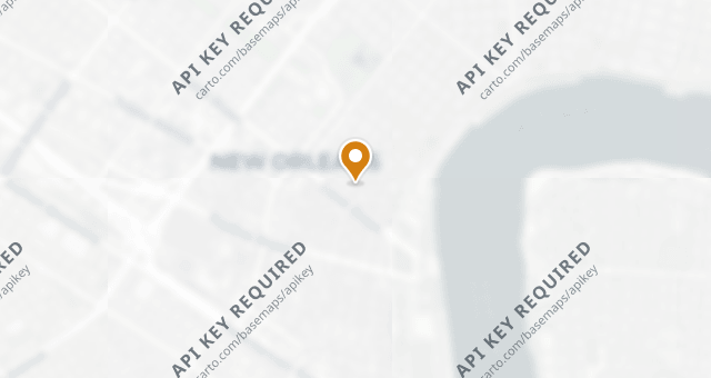 Map showing Dickie Brennan's Steakhouse