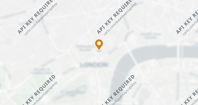 Map showing Bancone Covent Garden