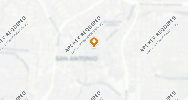 Map showing The Palm San Antonio