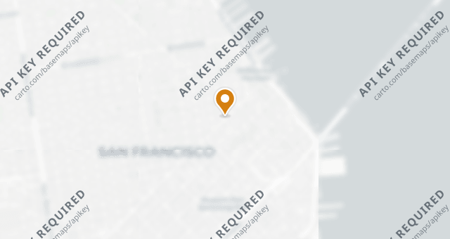 Map showing STK San Francisco
