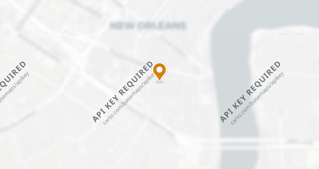 Map showing Herbsaint