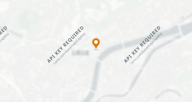 Map showing Le Bistrot d'en Face