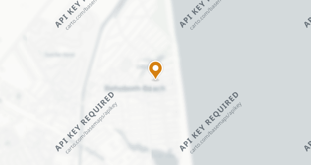 Map showing Blue Moon Restaurant