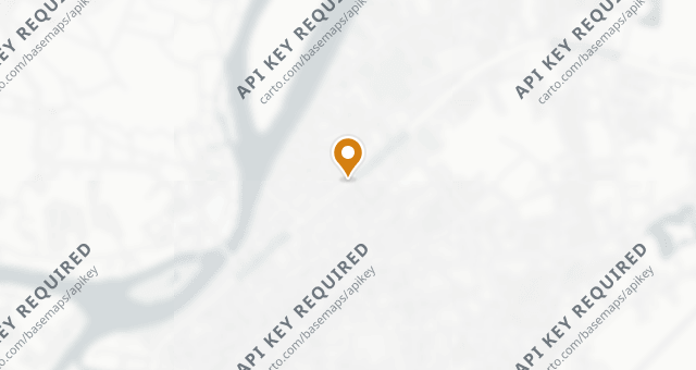 Map showing Lucky