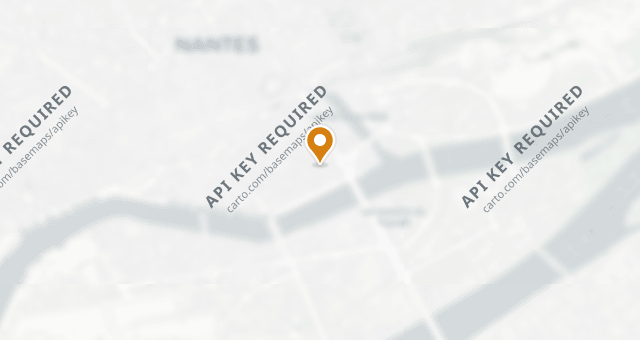 Map showing P'tite Pomme