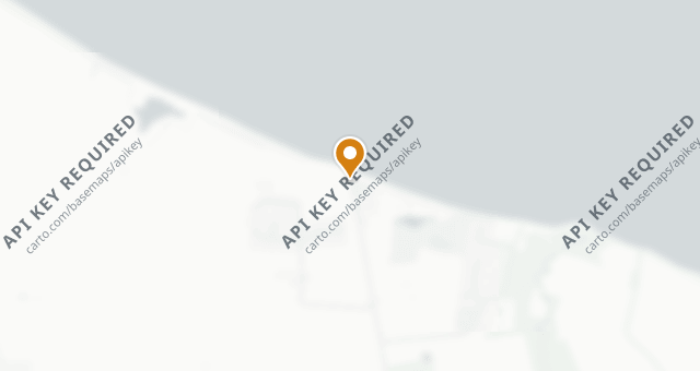 Map showing Strandlächeln Restaurant und Beach-Bar
