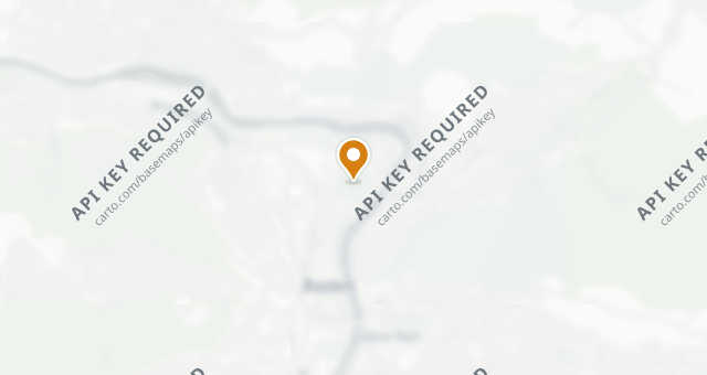 Map showing Grand Casino Baden
