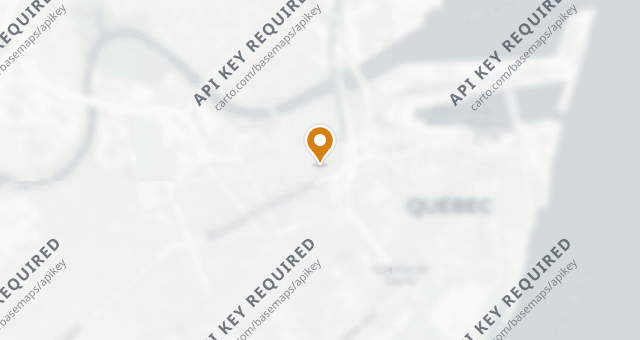 Map showing Kebec Club Privé