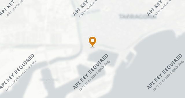 Map showing La Xarxa