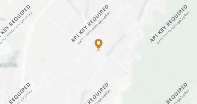 Map showing El cenador