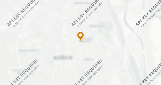 Map showing Reštaurácia a penzión Villa Regia