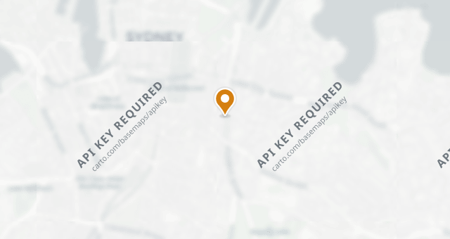Map showing Lucio Pizzeria - Darlinghurst